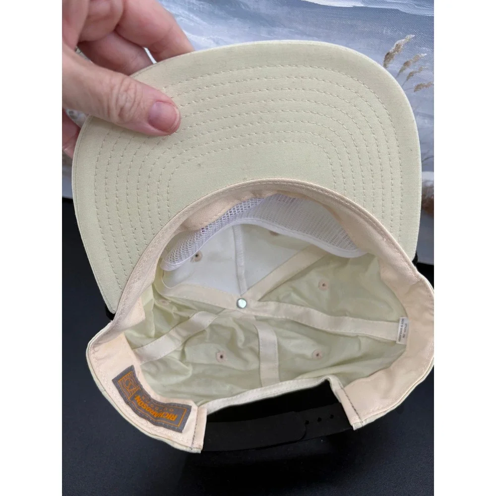 Richardson 256 Pilot Flying J Rope Hat Cream Snapback R-Active UPF 50+ Cap